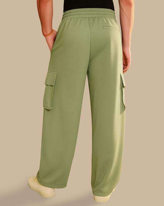 Men's Wide Leg Cargo Trouser