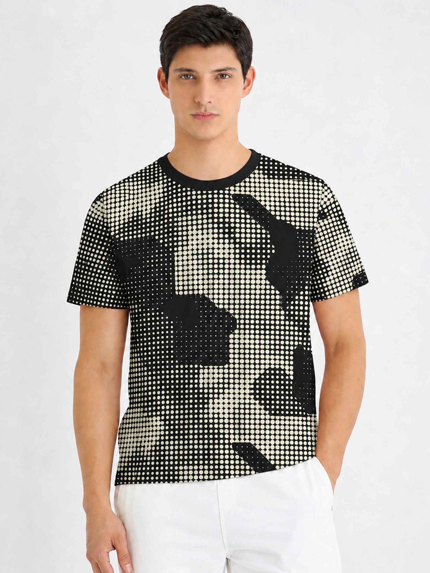 Allover Printed Men's T-Shirt