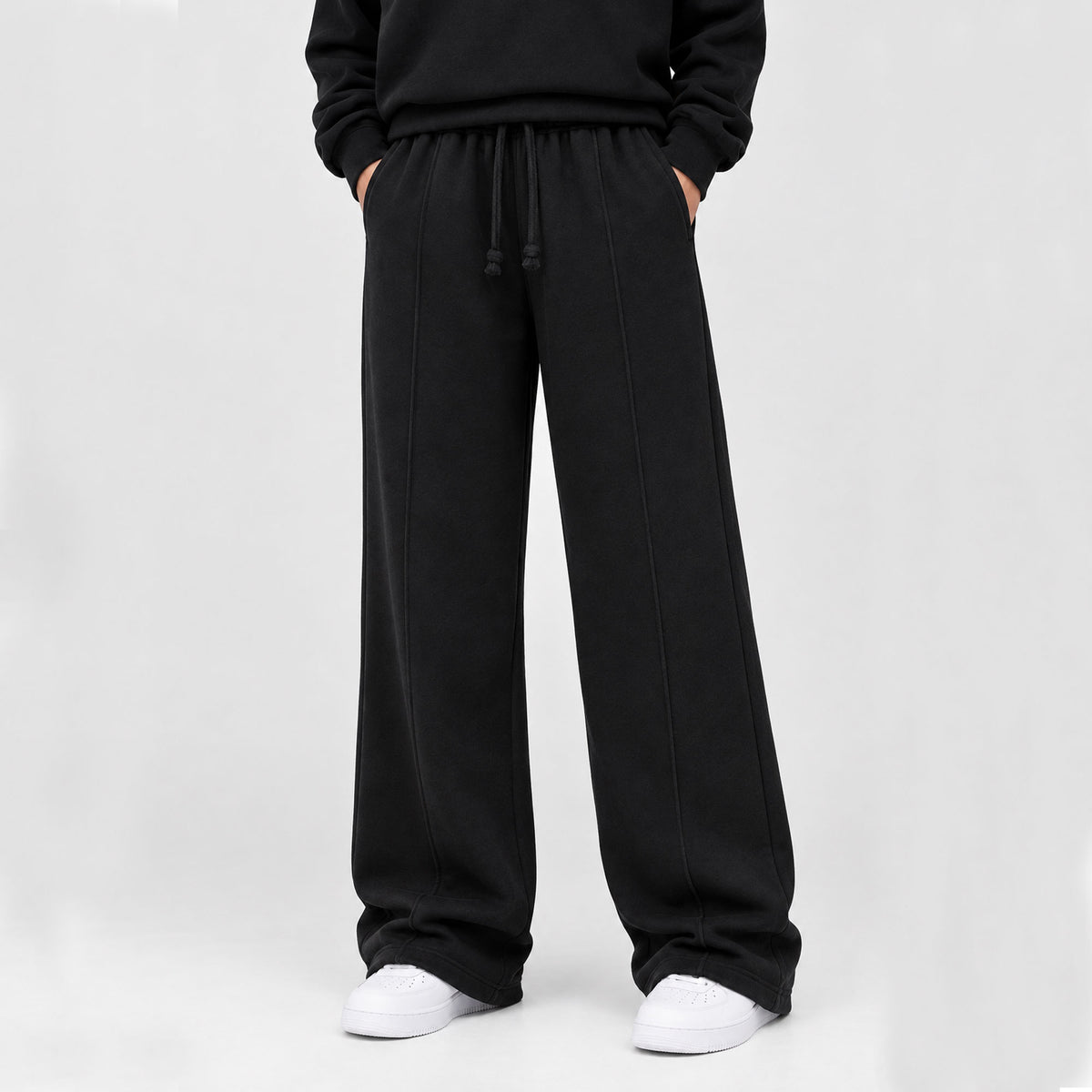 Men’s Rib Lycra Baggy Bottom