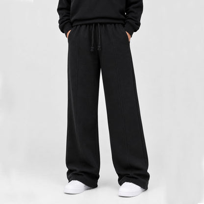 Men’s Rib Lycra Baggy Bottom