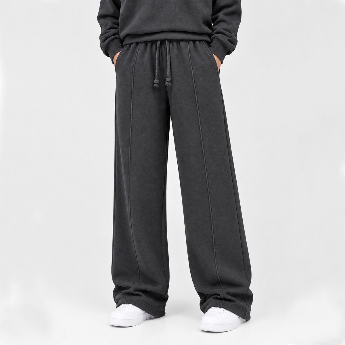 Men’s Rib Lycra Baggy Bottom