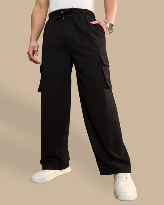 Men's Wide Leg Cargo Trouser
