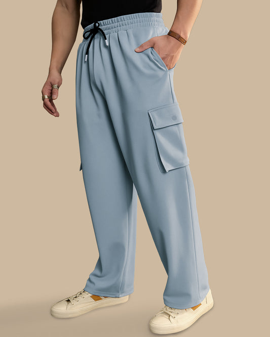 Men's Wide Leg Cargo Trouser