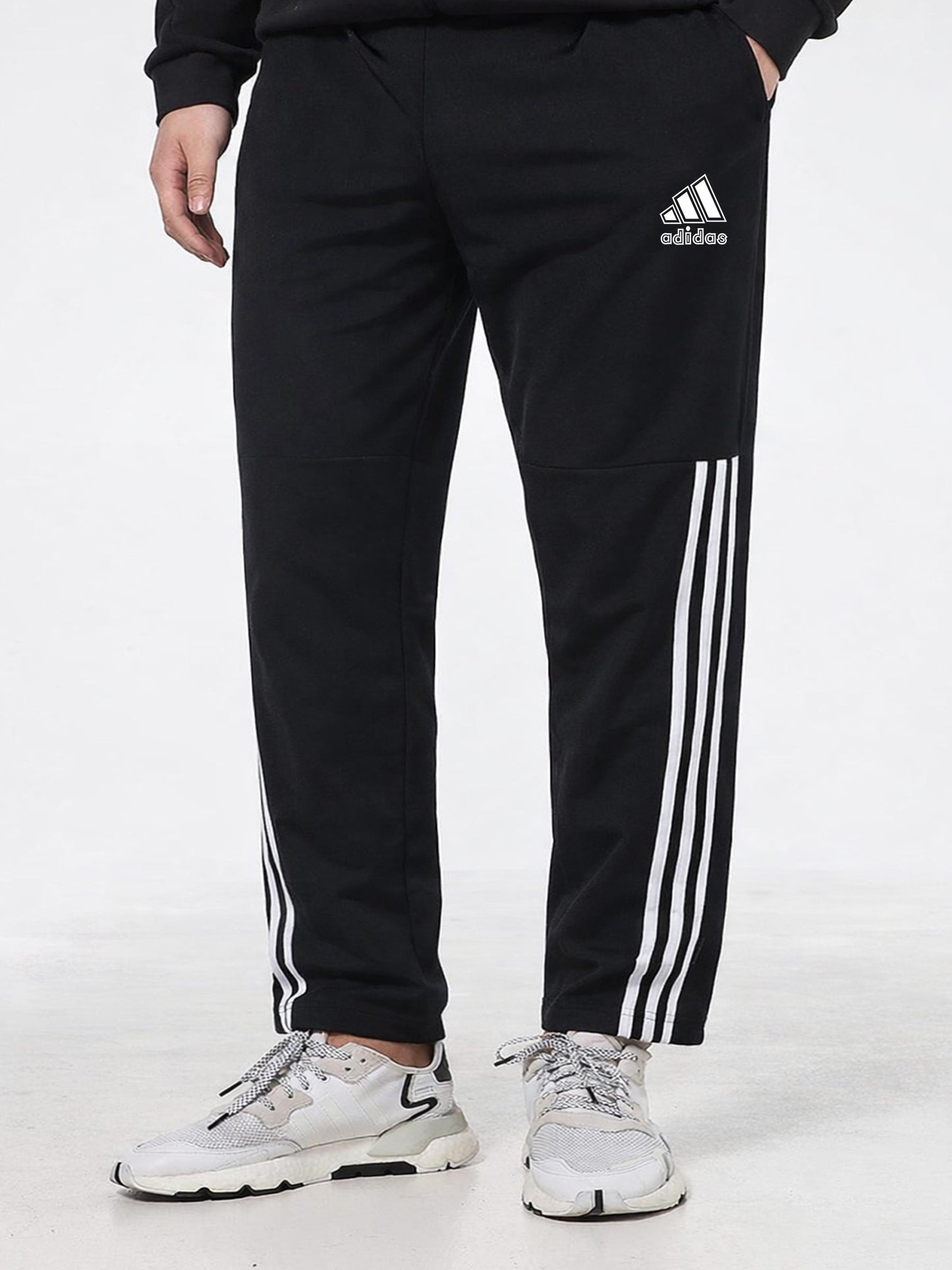 Straight Fit Stripe Trouser