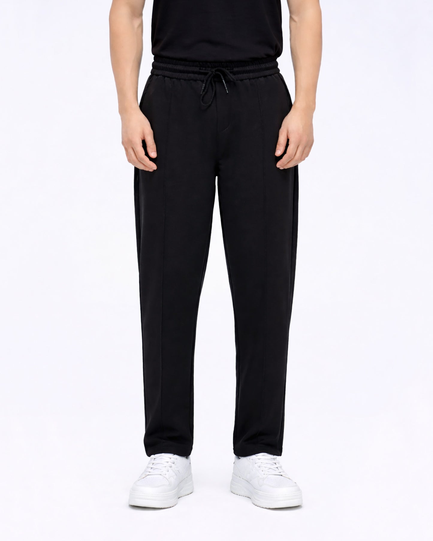 Front Stitch Wide Leg Trouser