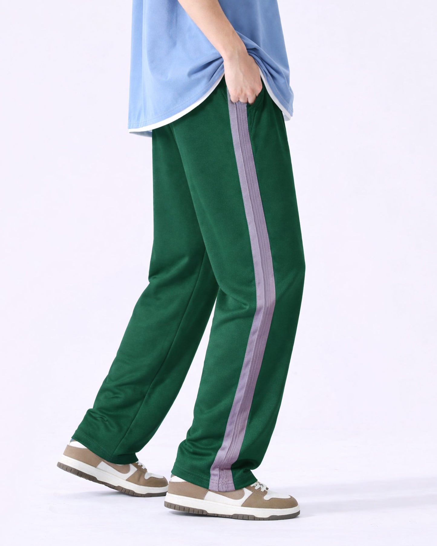 Men's Bottom With Gray Panel