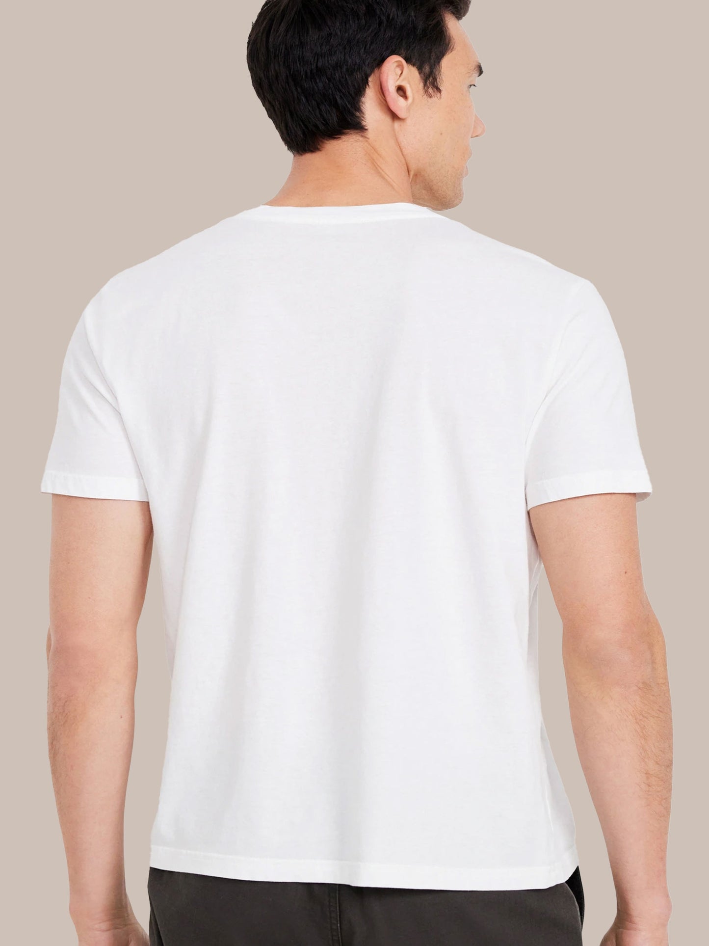 Basic White Cotton T-shirt