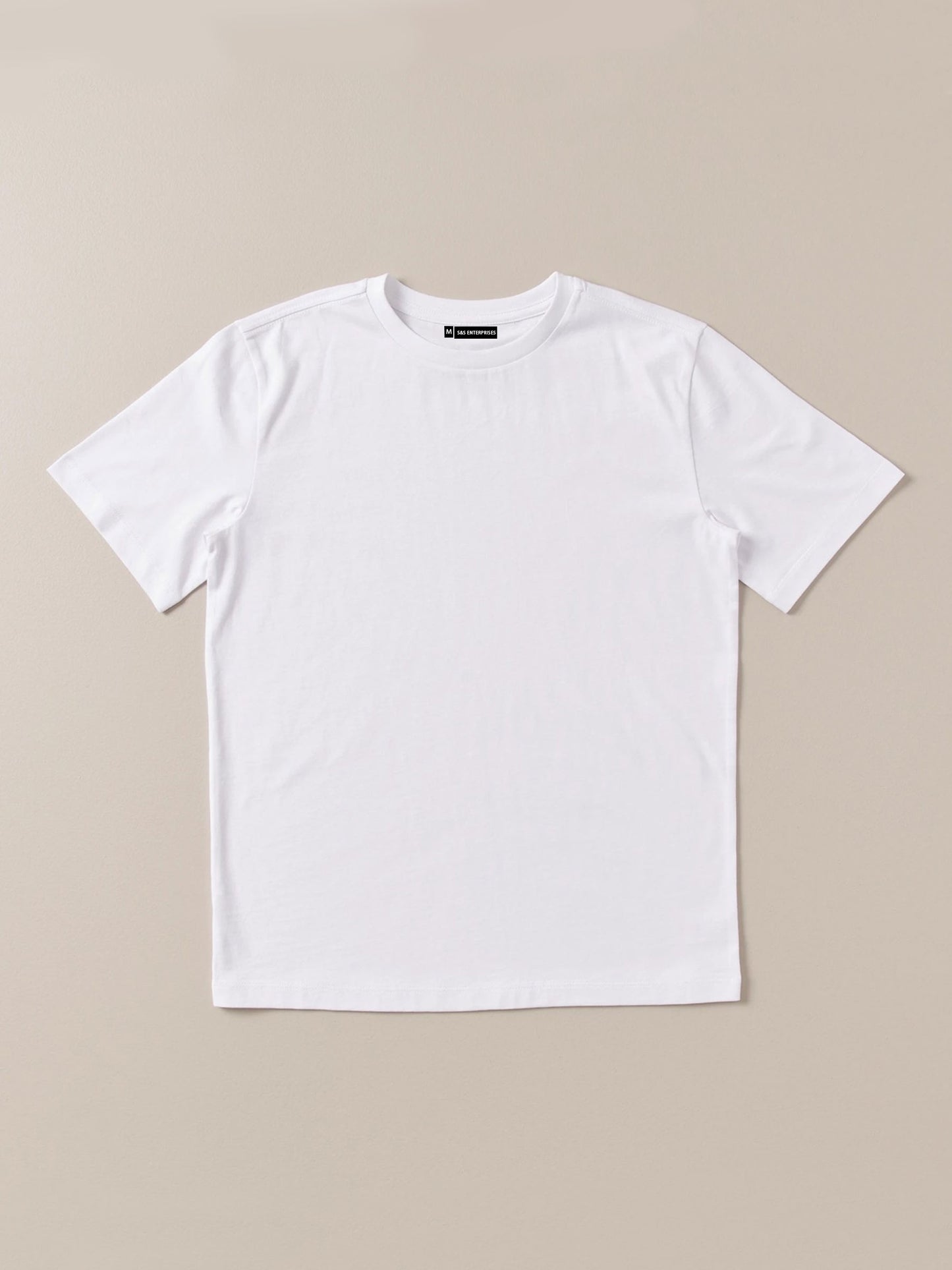 Basic White Cotton T-shirt