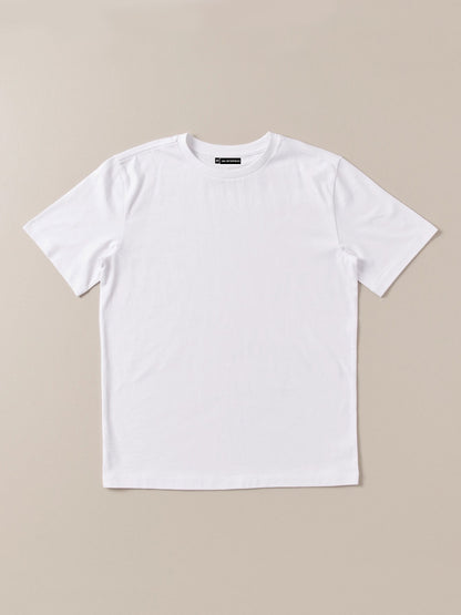 Basic White Cotton T-shirt
