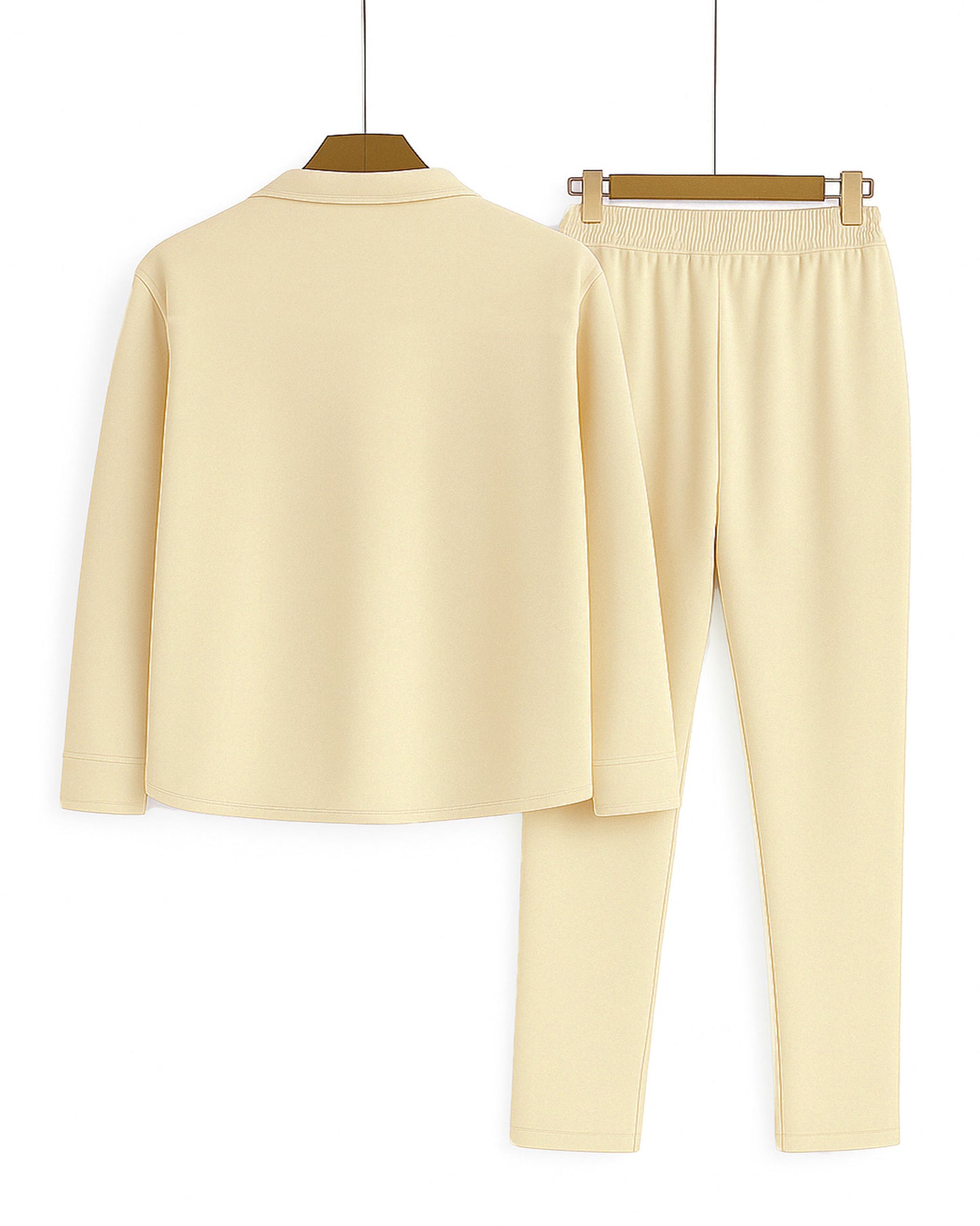 Men's Botton Down Shirt Tracksuit