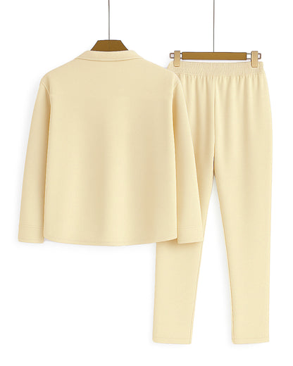 Men's Botton Down Shirt Tracksuit