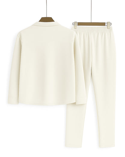 Men's Botton Down Shirt Tracksuit